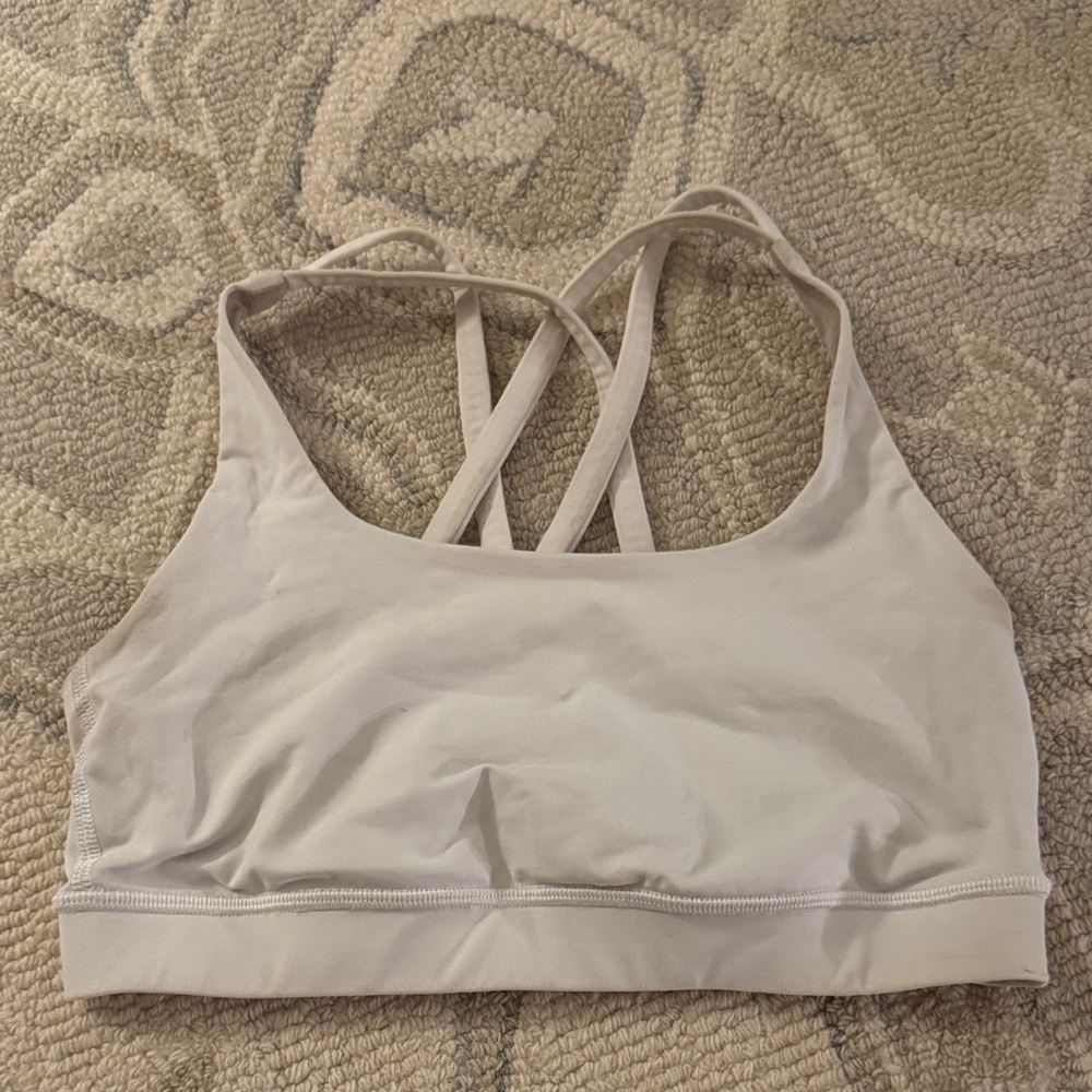 Lululemon white bra